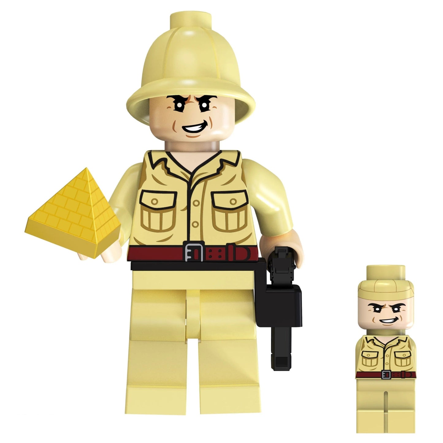 Dr Rene Belloq Custom Indiana Jones Minifigure.