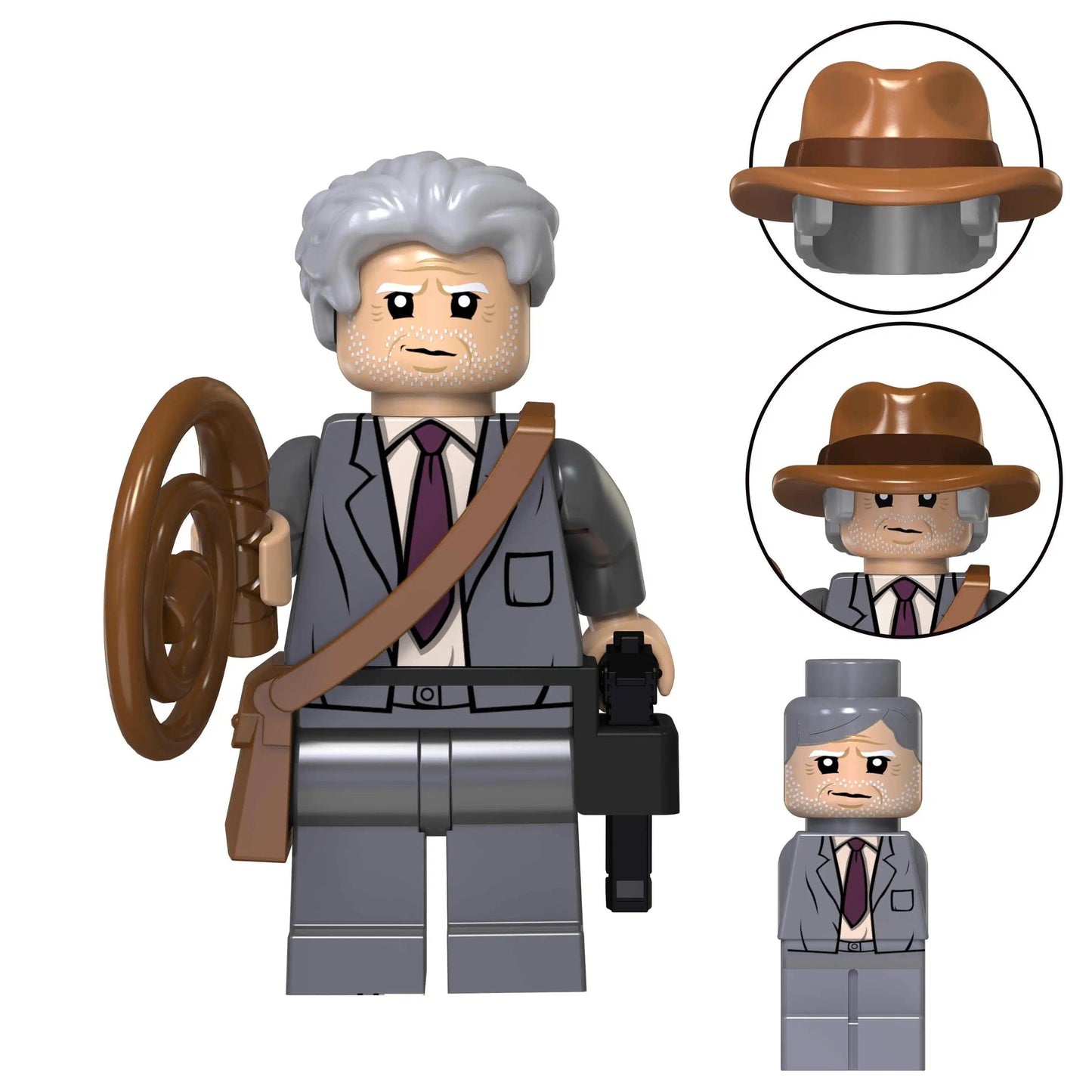 Indiana Jones (Old) Custom Minifigure.