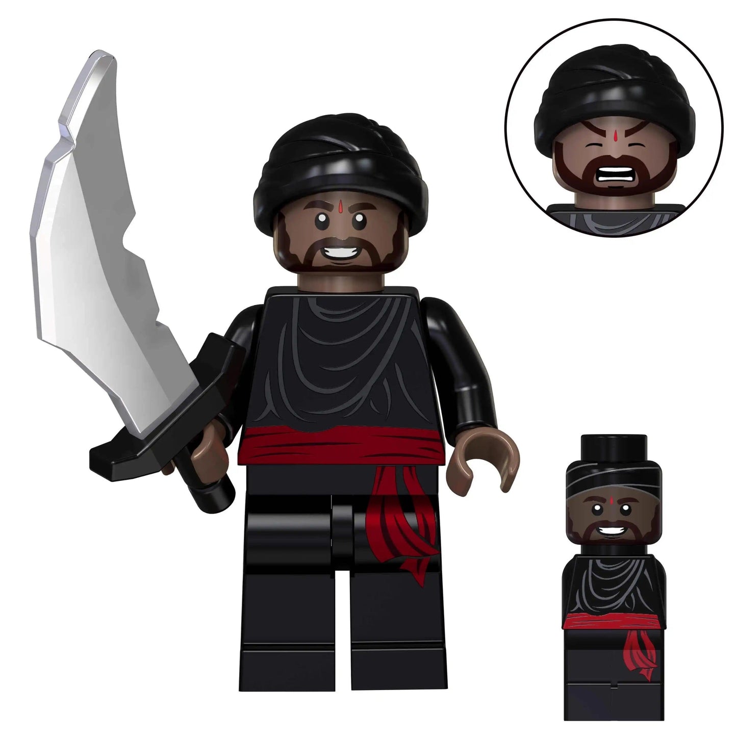Arab Swordsman Custom Indiana Jones Minifigure.
