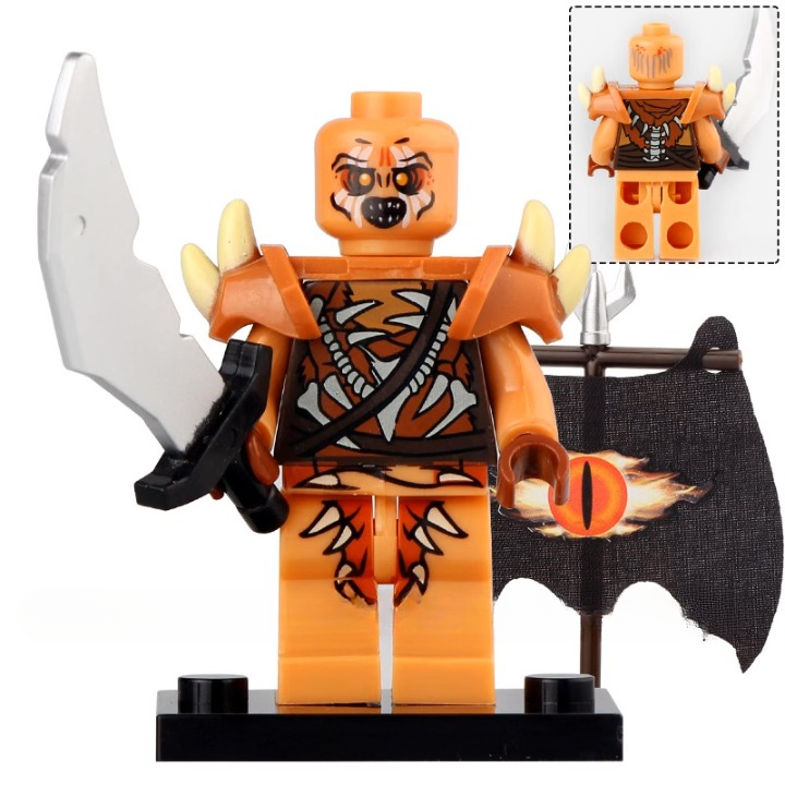 Gundabad Orc Custom Lord of the Rings Minifigure.