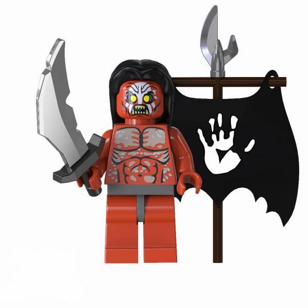 Uruk-Hai Orc Custom Lord Of The Rings Minifigure.