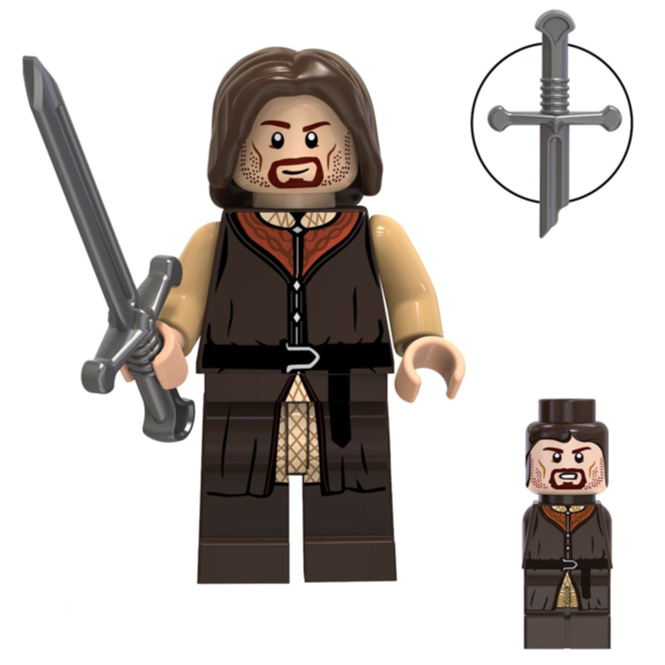 Anduril Aragorn Épée Seigneur des Anneaux avec fourreau
