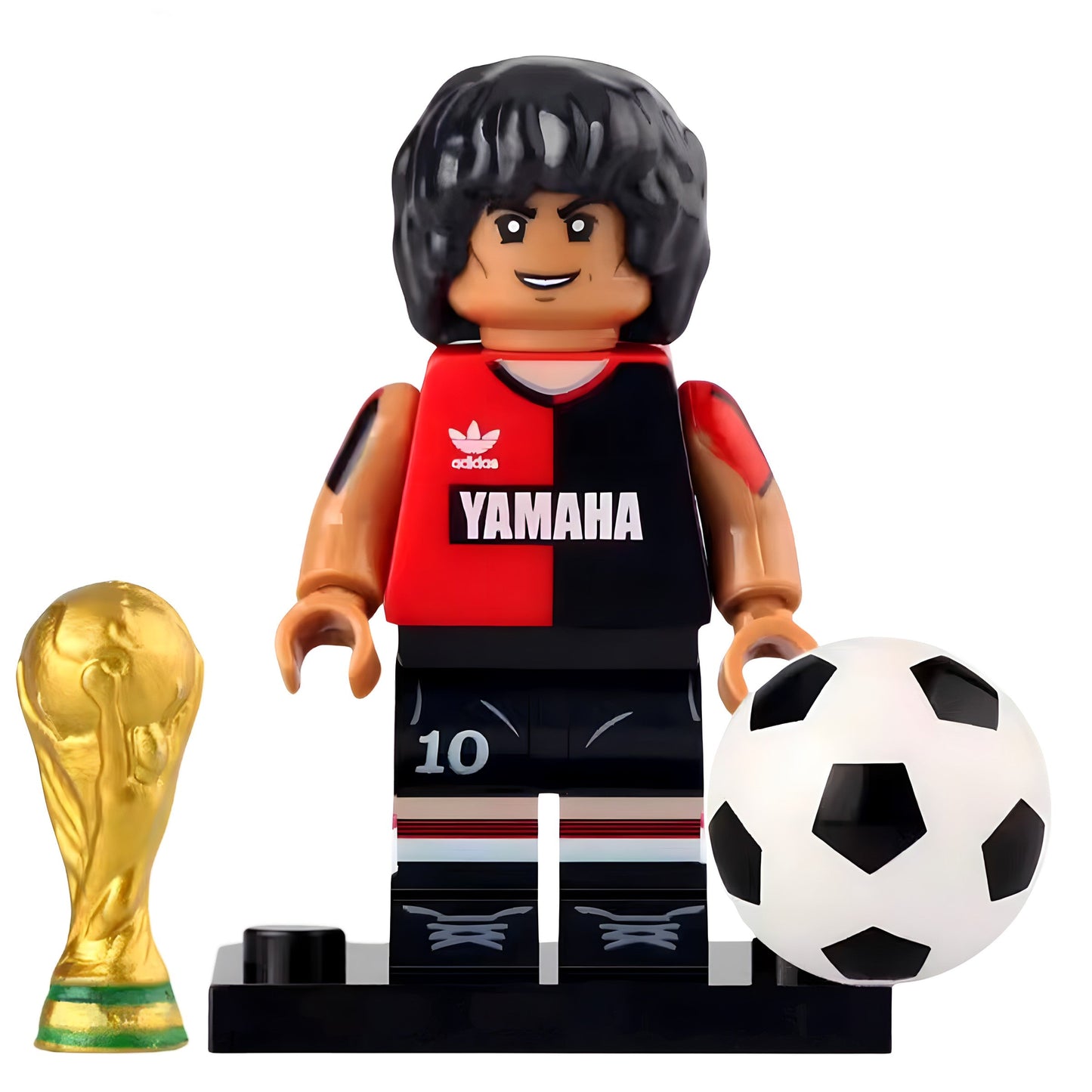 Diego Maradona Custom Football Legend Minifigure.