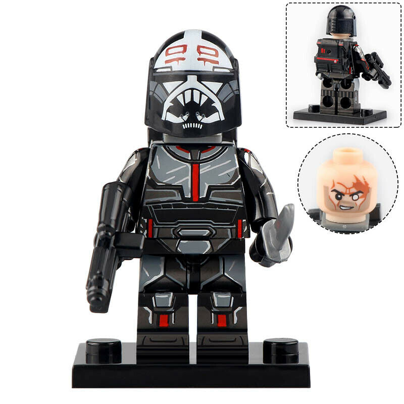 Wrecker Clone Force 99 The Bad Batch custom Star Wars Minifigure.