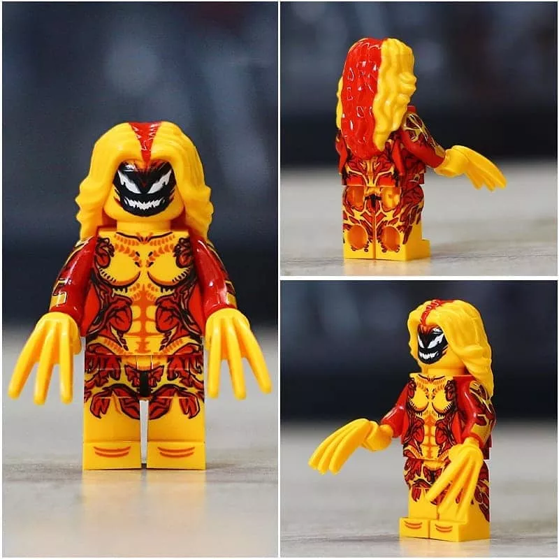 Buy Scream Symbiote Custom Marvel Superhero Minifigure | Custom