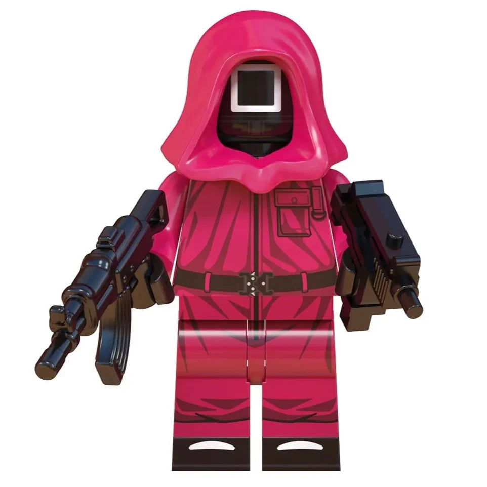 Pink Guards Custom Squid Game Minifigure.