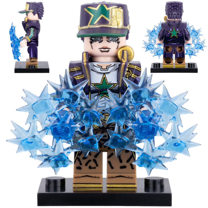 Jotaro Kujo from JoJo's Bizarre Adventure Custom Anime Minifigure.