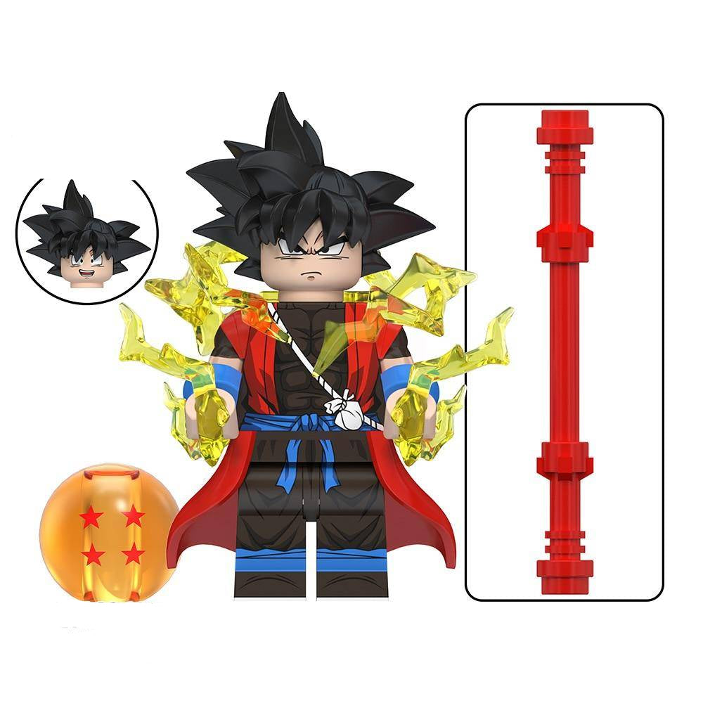 Xeno Goku from Dragon Ball Z Custom Minifigure – LittleBlockShop