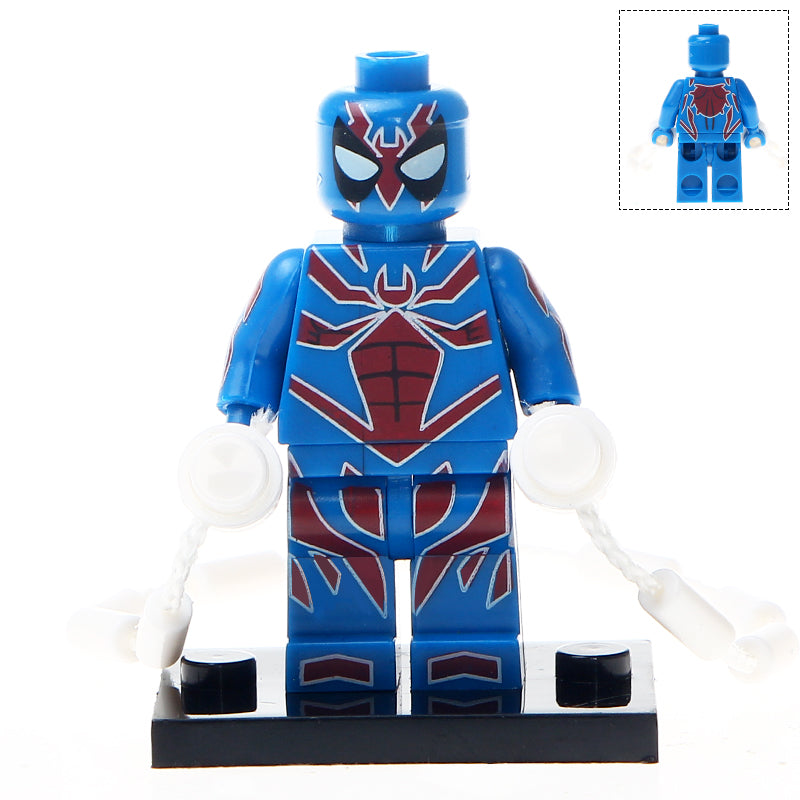 Arácnido Jr. Spider-Man Custom Marvel Superhero Minifigure.