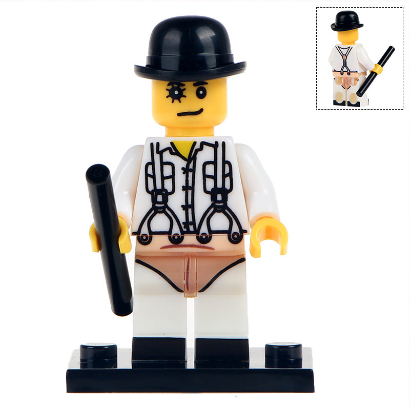 Clockwork Orange Horror Movie Custom Minifigure.