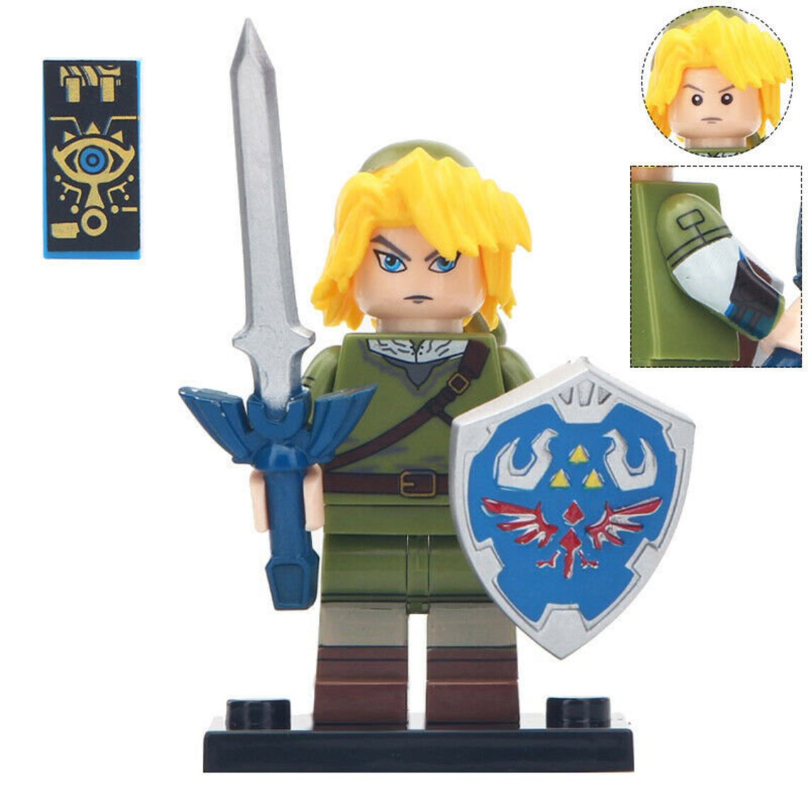 Link The Legend of Zelda Custom Minifigure.