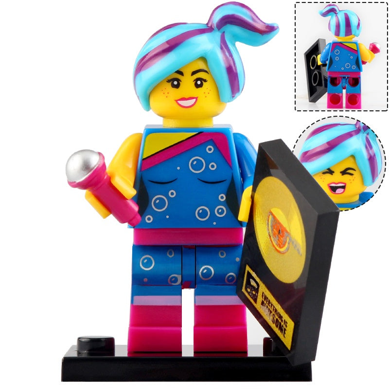 Flashback Lucy Custom Icon Collectable Minifigure.