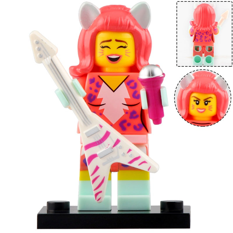 Kitty Pop Custom Icon Collectable Minifigure.