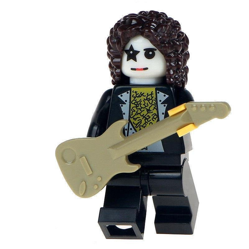 Paul Stanley from KISS Custom Minifigure.