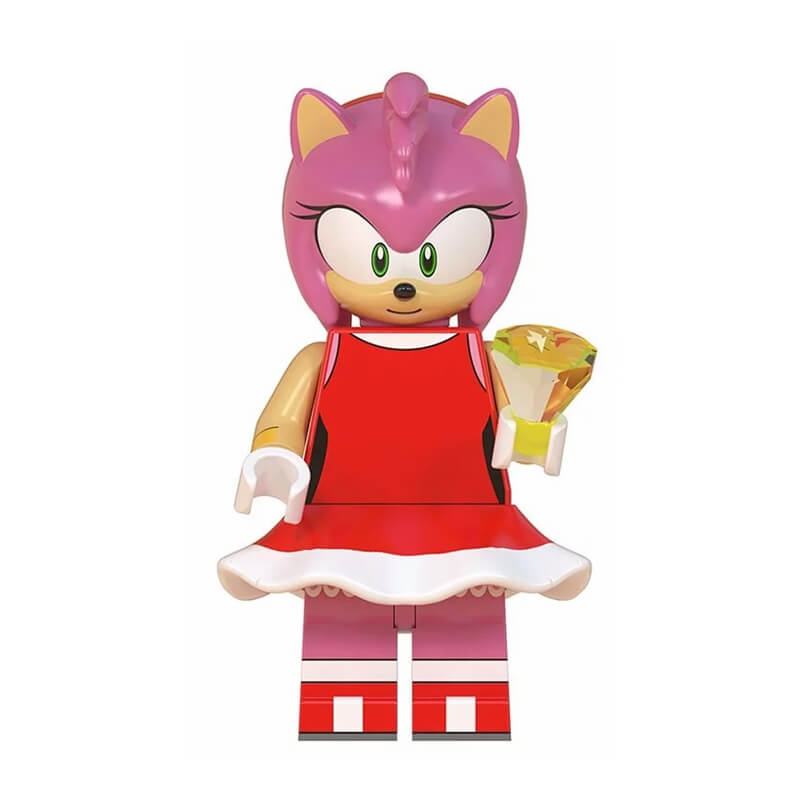 Amy Rose from Sonic the Hedgehog Custom Minifigure.