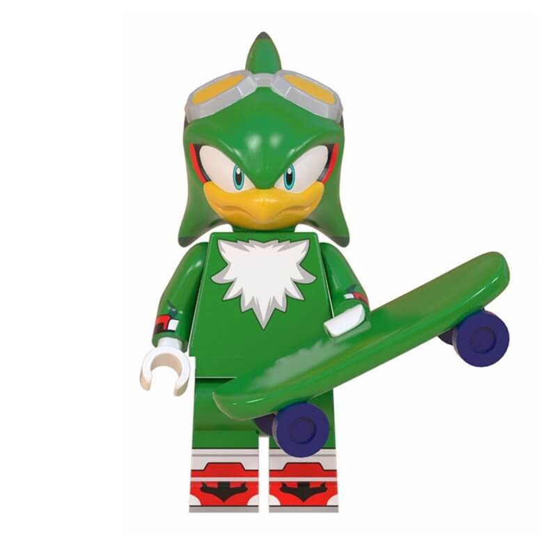 Jet the Hawk from Sonic the Hedgehog Custom Minifigure.