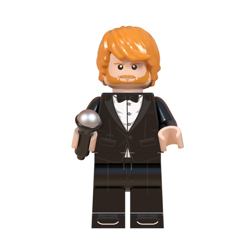 Ed Sheeran Tuxedo custom Minifigure.