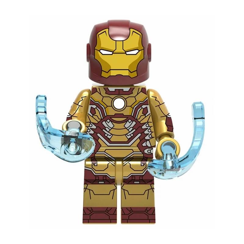 Iron Man Mark 42 Extremis Custom Marvel Superhero Minifigure.