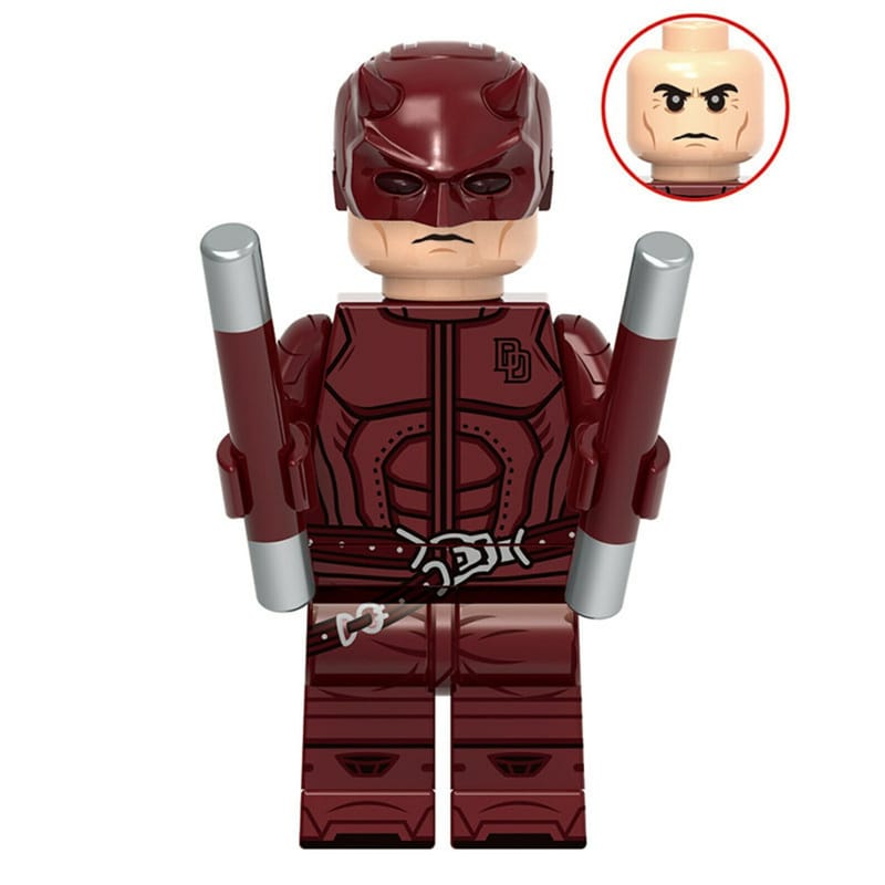 Daredevil (2003) Custom Marvel Superhero Minifigure.