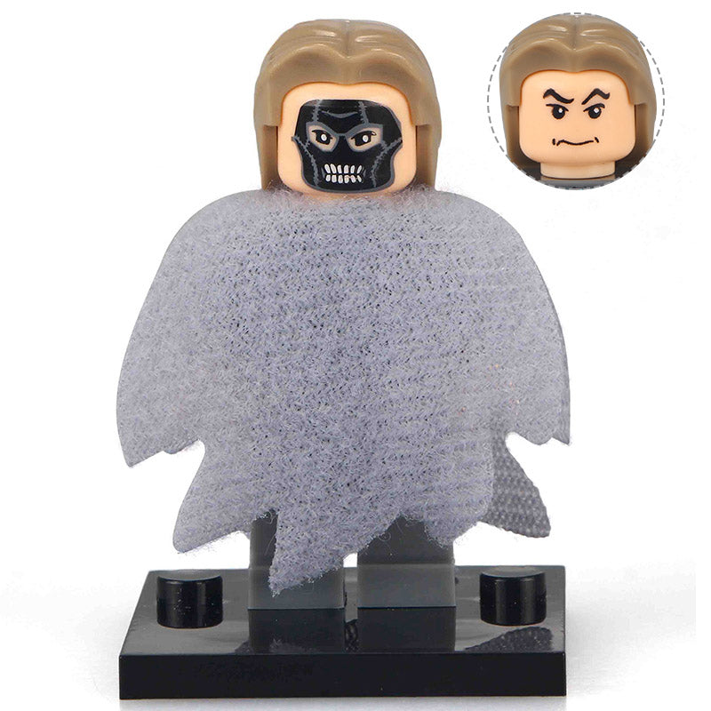 Lucius Malfoy (Death Eater) custom Harry Potter Series Minifigure.