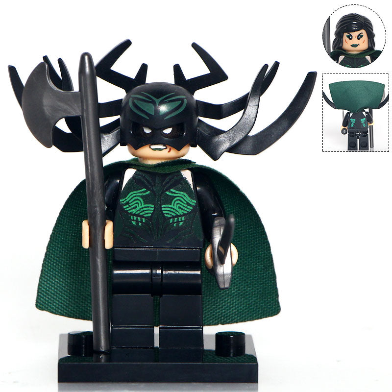 Hela Custom Marvel Superhero Minifigure.