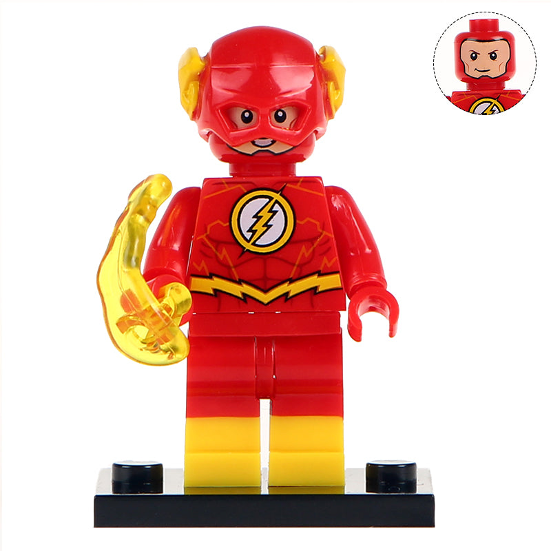 Flash Custom DC Comics Superhero Minifigure.