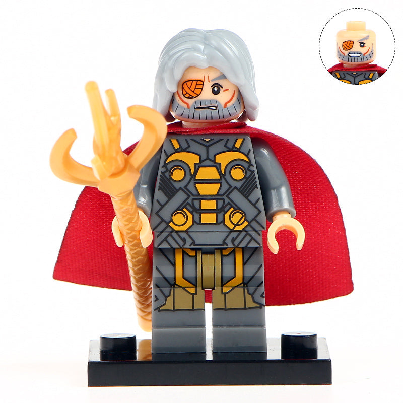 Odin Custom Marvel Superhero Minifigure Avengers King of Asgard.