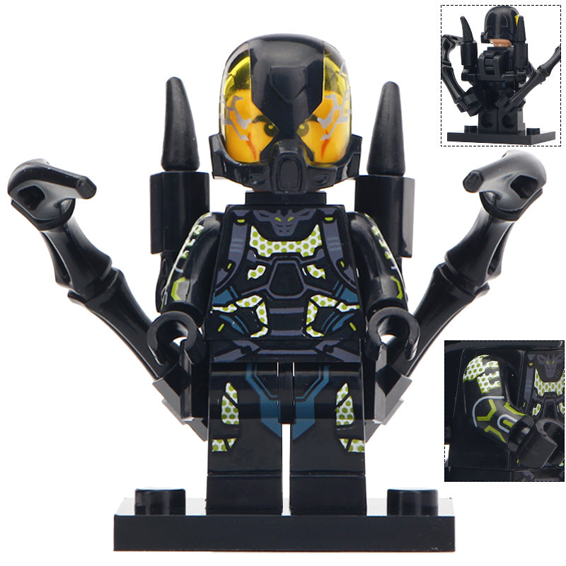 Yellowjacket Custom Marvel Superhero Minifigure.