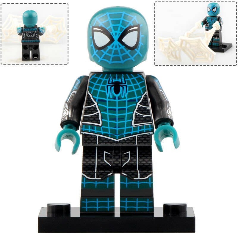 Spider-Man Fear Itself Suit Custom Marvel Superhero Minifigure.