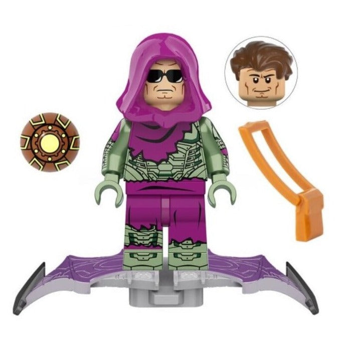 Green Goblin from Spider-Man Marvel Superhero Minifigure.