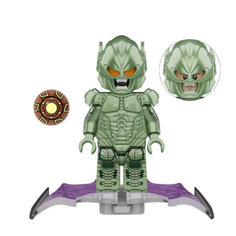Green Goblin from Spider-Man Marvel Superhero Minifigure.