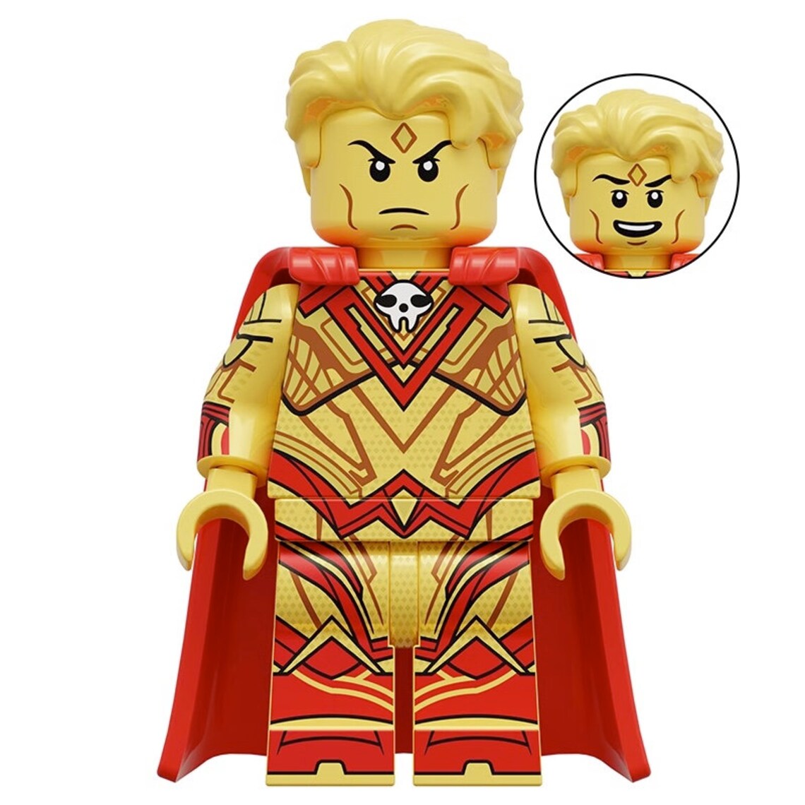 Adam Warlock Custom Marvel Superhero Minifigure Guardians of the Galaxy.