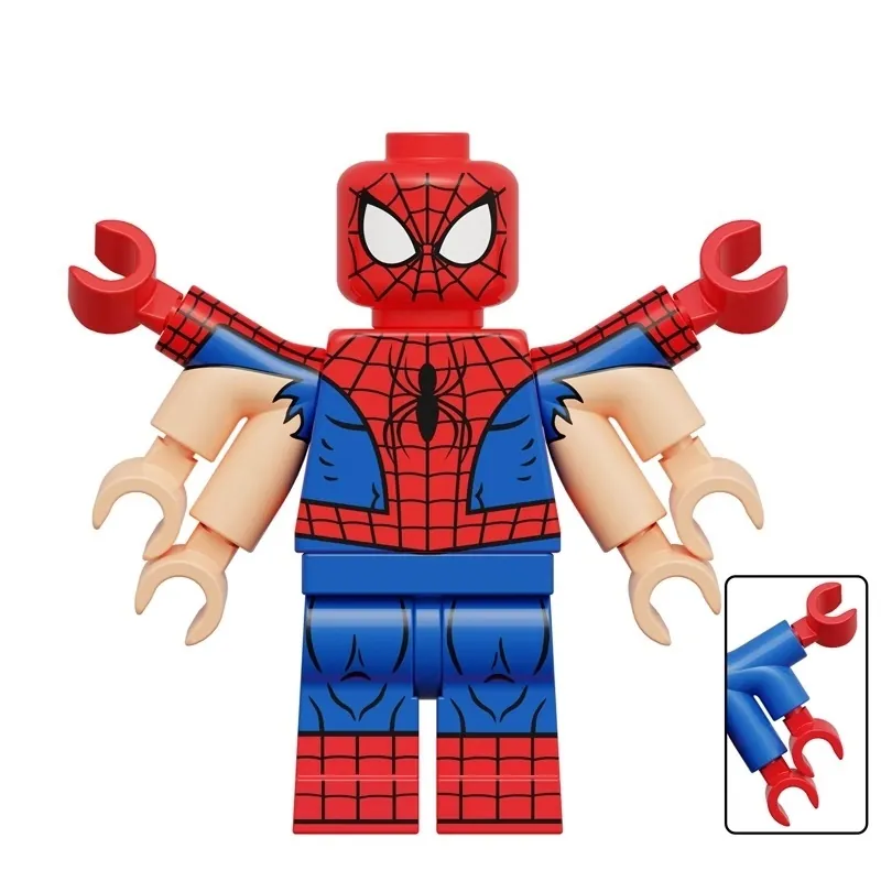 Six-Armed Spider-Man Marvel Superhero Minifigure.