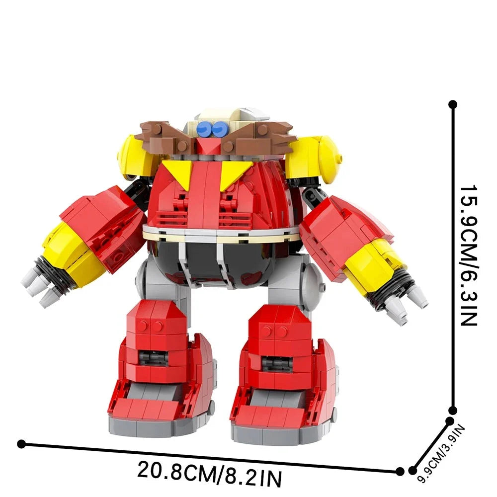 Doctor Eggman from Sonic the Hedgehog Custom MOC.