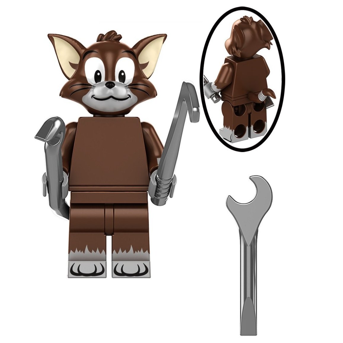 Meathead Cat from Tom & Jerry Custom Minifigure.