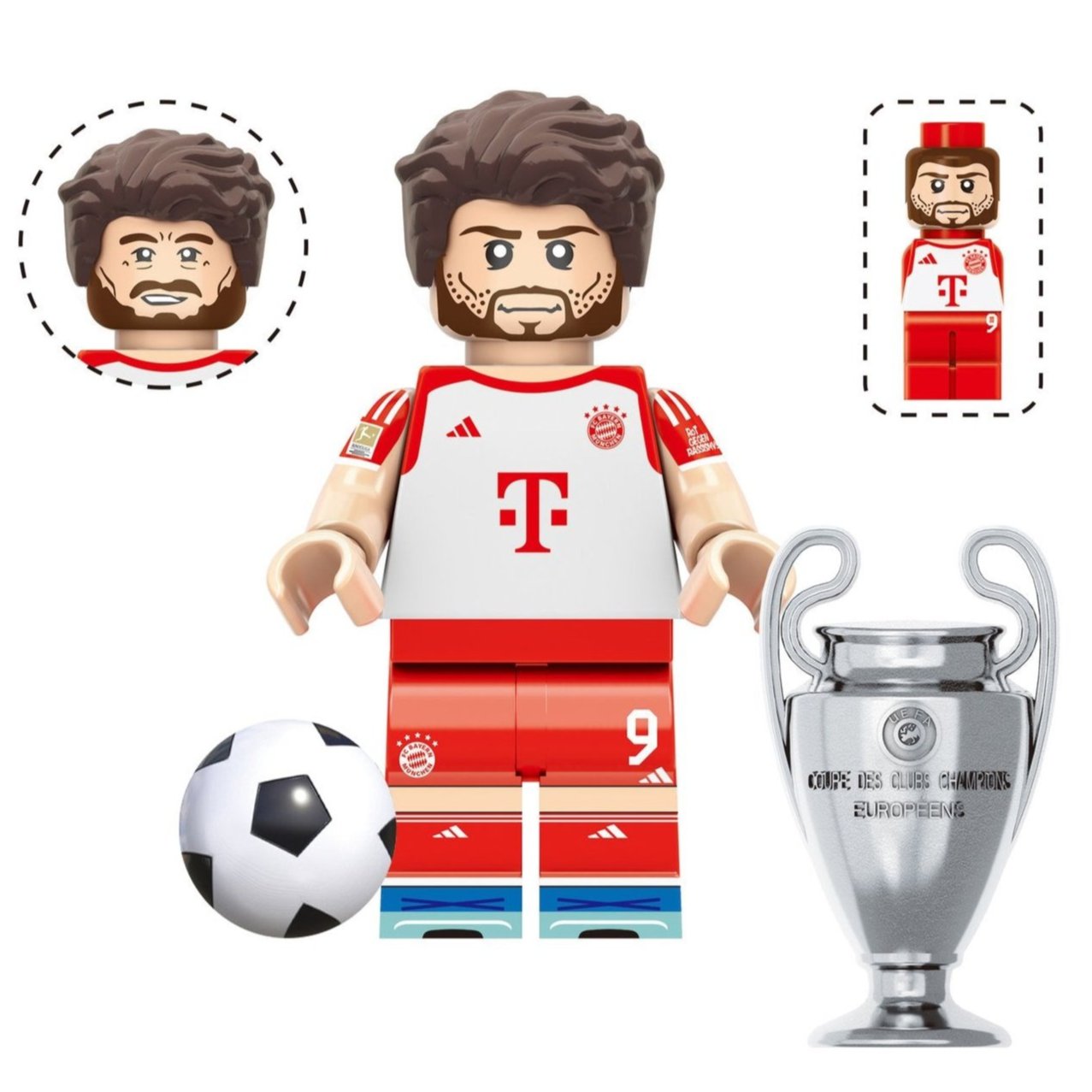 Figurine Harry Kane Bayern Munich – 6,5 Cm – Collection Football