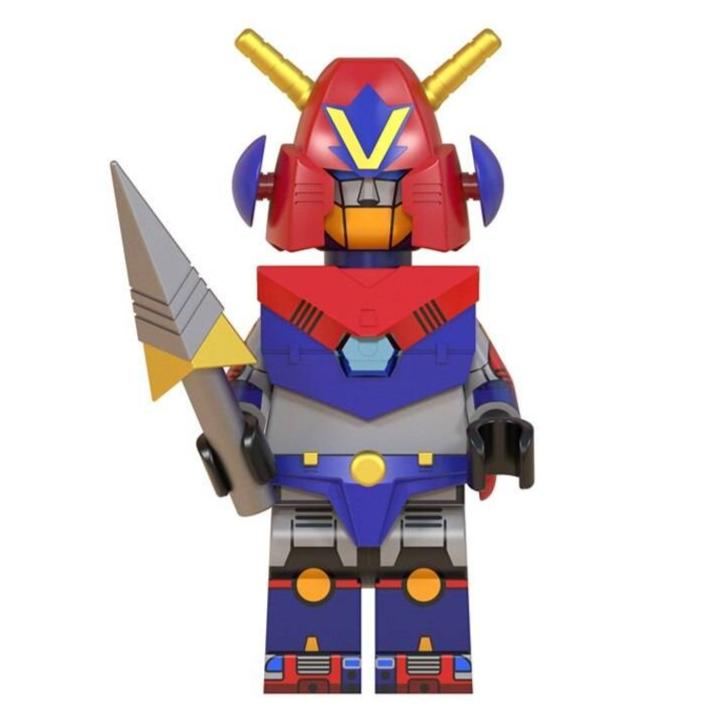 Combattler V From Chodenji Machine Voltes V Custom Anime Minifigure.