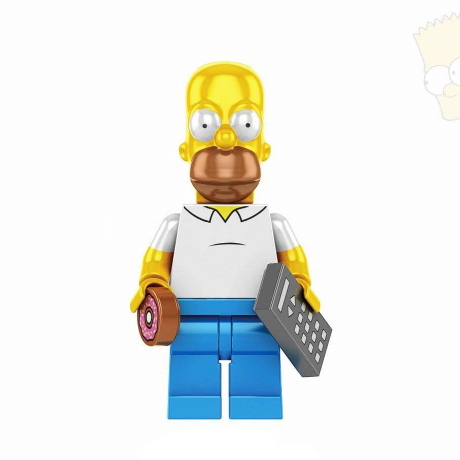 Homer Simpson Custom The Simpsons Custom Minifigure.