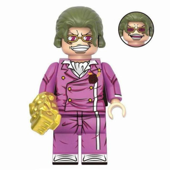 Gild Tesoro Custom One Piece Anime Minifigure.