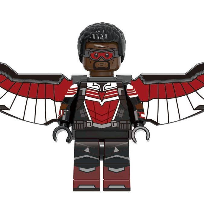 Falcon (The Falcon and The Winter Soldier) Custom Marvel Superhero Minifigure.