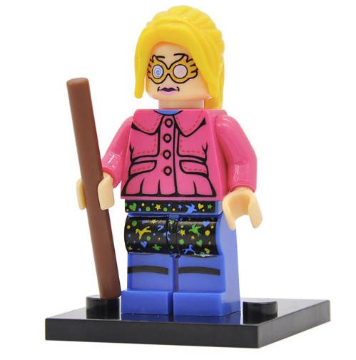 Luna Lovegood custom Harry Potter Series Minifigure.
