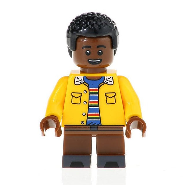 Lucas Sinclair from Stranger Things TV Series Minifigure Caleb McLaughlin.