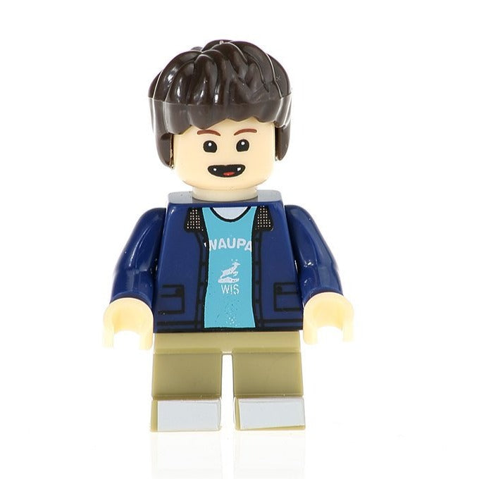 Dustin Henderson from Stranger Things TV Series Minifigure Gaten Matarazzo.