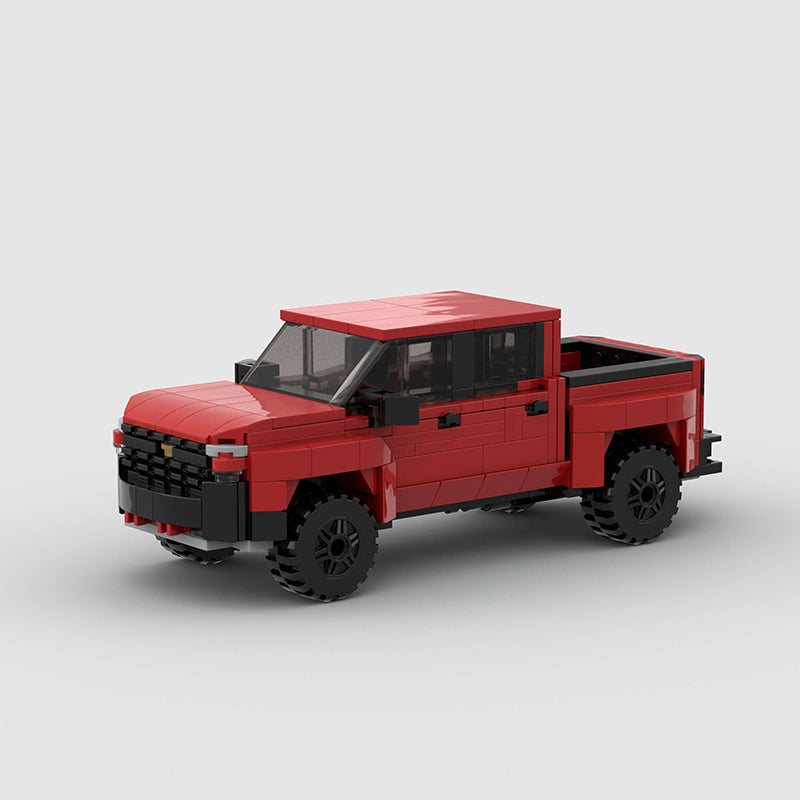 Chevrolet Silverado Pickup Truck Custom Car MOC.