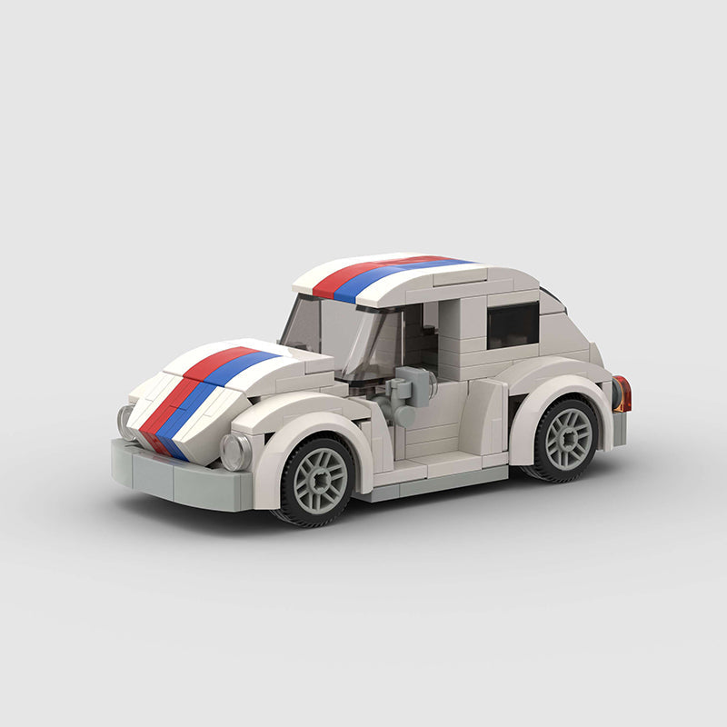 Volkswagen Beetle Custom Car MOC.