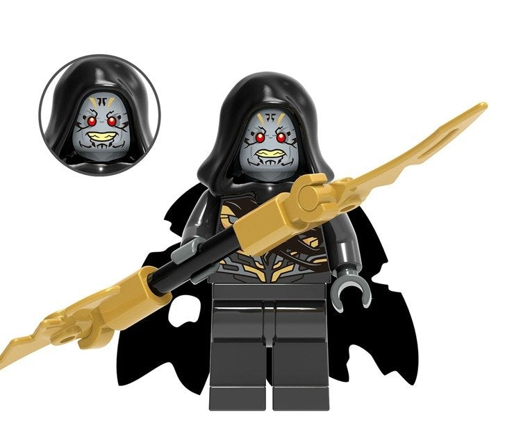 Corvus Glaive Custom Marvel Superhero Minifigure.