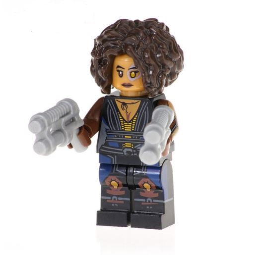 Domino (X-Men) Custom Marvel Superhero Minifigure.