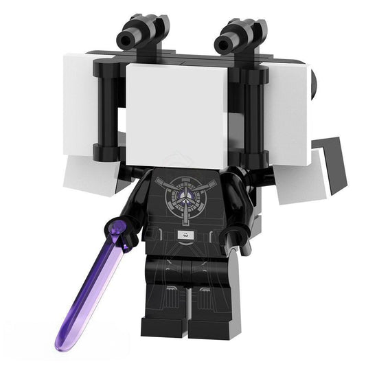 Upgraded Titan TV Man Skibidi Toilet Custom Minifigure