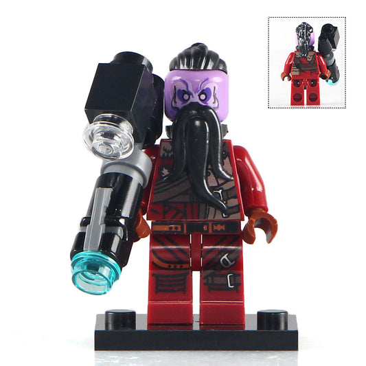 Taserface Custom Marvel Superhero Minifigure Guardians of the Galaxy