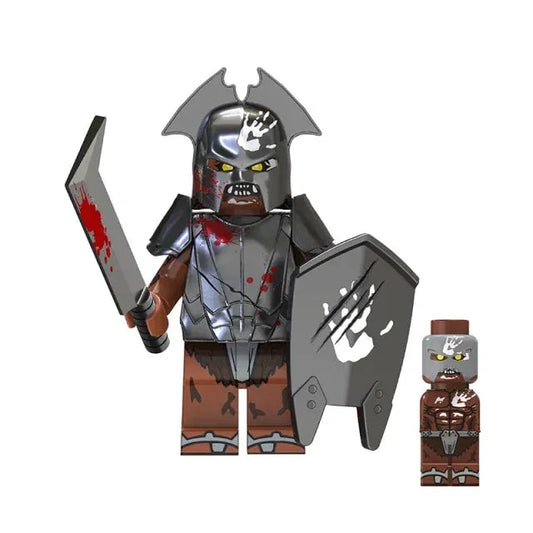 Uruk-Hai Orc custom Lord of the Rings Minifigure